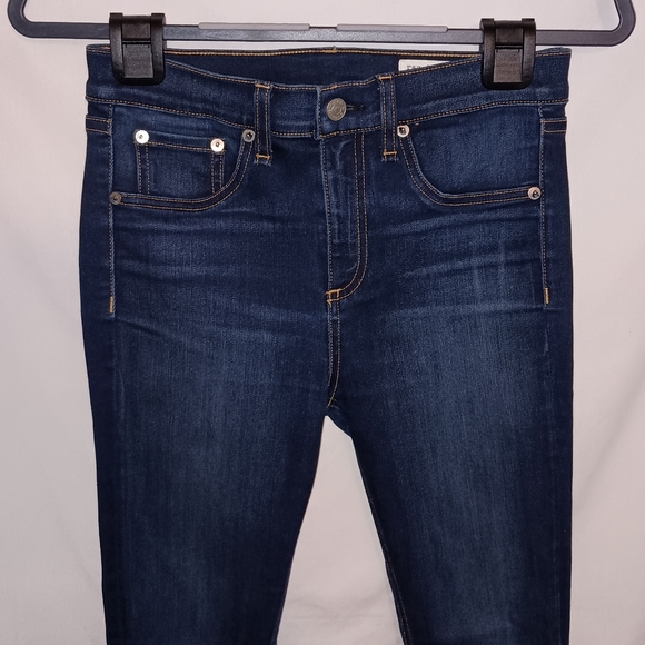 Womens' Rag & Bone High Rise Skinny Jeans Size 26 Made in USA - Picture 3 of 13